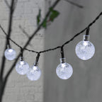 Solar Crystal Ball String Lights-Garden & Outdoor-GloBrite-Cool White-DREIBACH