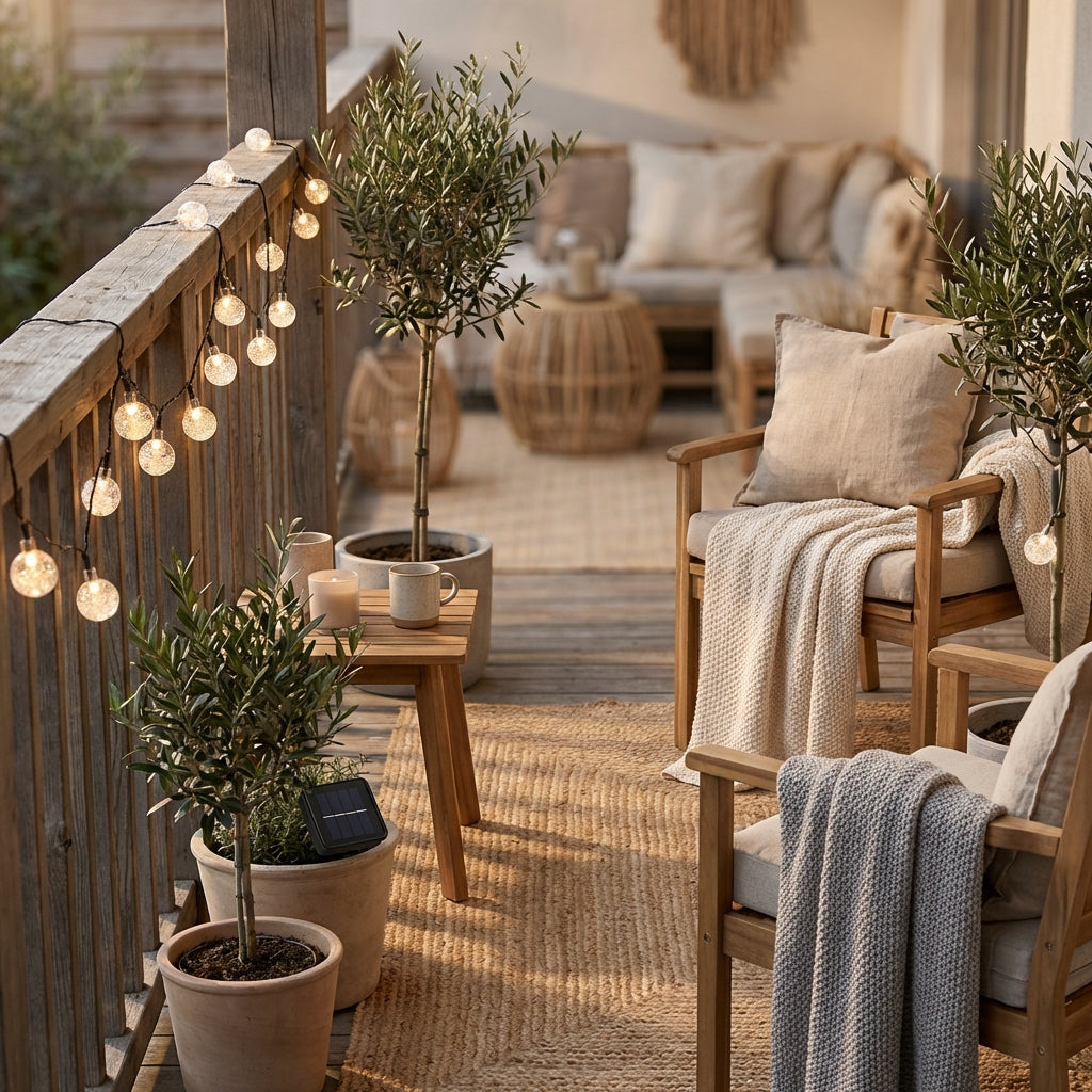 Solar Crystal Ball String Lights-Garden & Outdoor-GloBrite-Warm White-DREIBACH