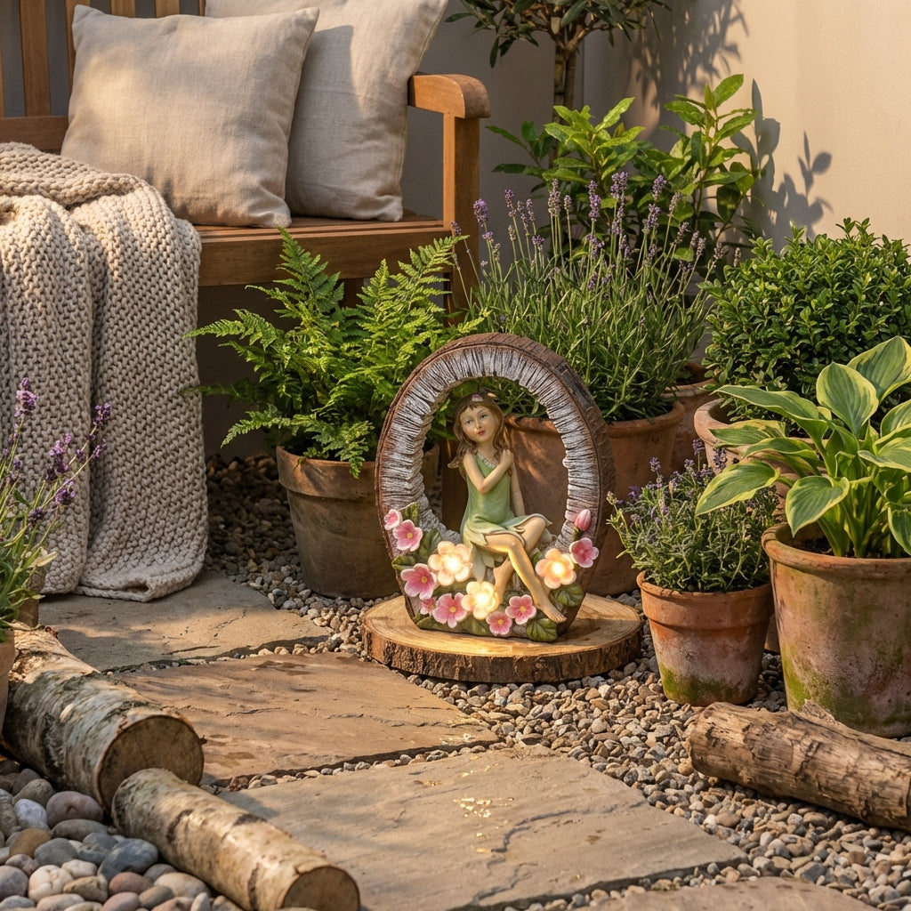 Solar Fairy Ornament-Garden & Outdoor-GloBrite-DREIBACH