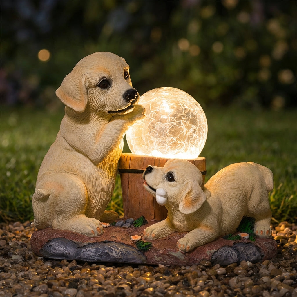Solar Labrador Ornaments-Garden & Outdoor-GloBrite-DREIBACH