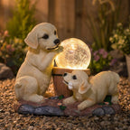 Solar Labrador Ornaments-Garden & Outdoor-GloBrite-DREIBACH