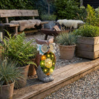 Solar Owl Ornament-Garden & Outdoor-GloBrite-DREIBACH