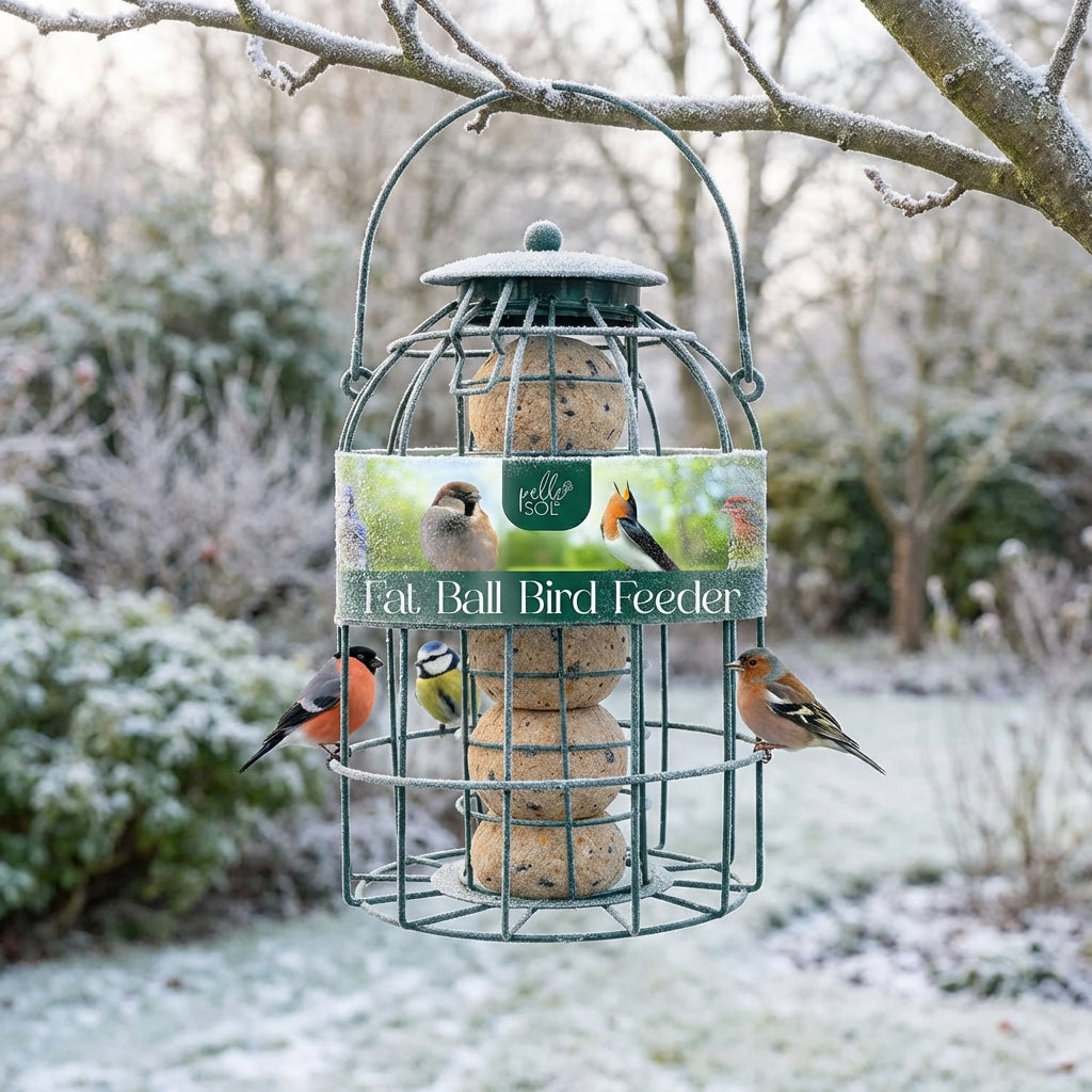 Squirrel Proof Wild Bird Feeder-DREIBACH-Fat Ball Feeder-DREIBACH