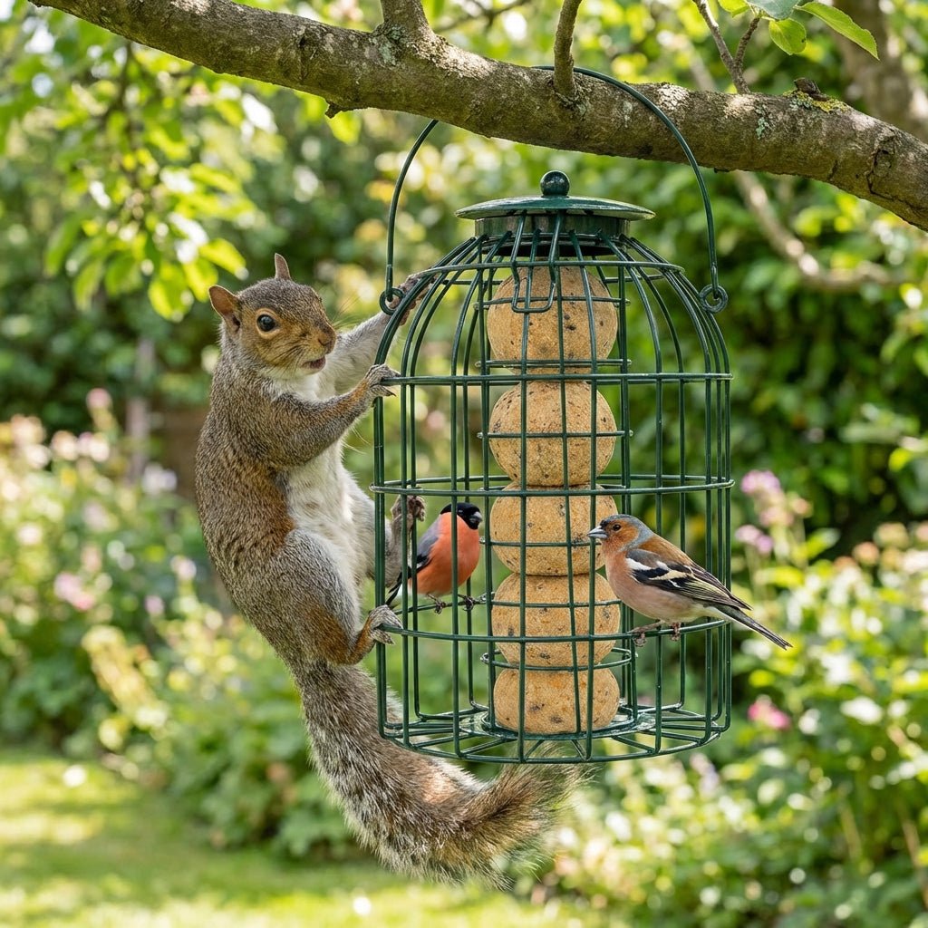Squirrel Proof Wild Bird Feeder-DREIBACH-Fat Ball Feeder-DREIBACH