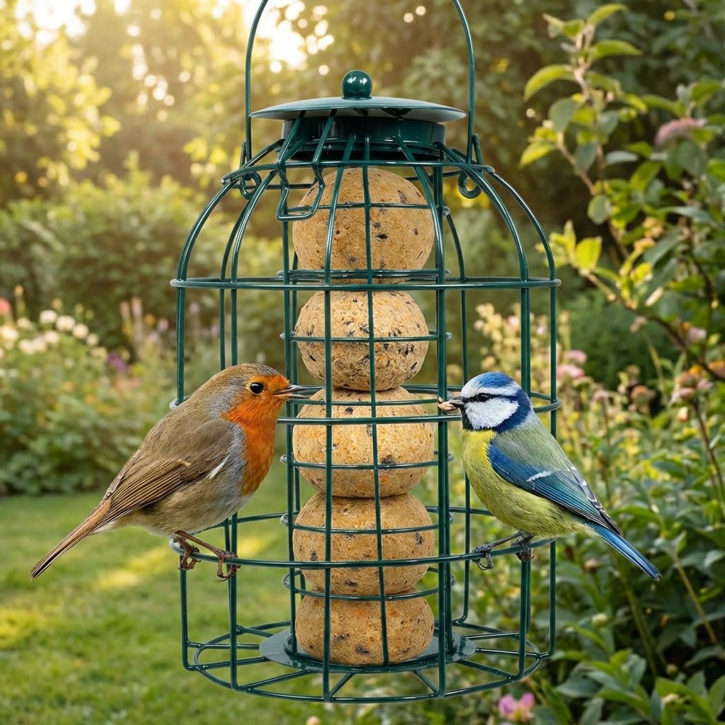 Squirrel Proof Wild Bird Feeder-DREIBACH-Fat Ball Feeder-DREIBACH