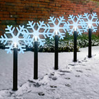 Stars/Snowflake Pathway Lights-Garden & Outdoor-GloBrite-Star-DREIBACH