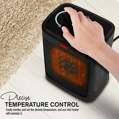 Ceramic Fan Heater – Black, 2000W — image 4