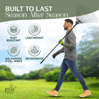 Telescopic Garden Leaf Rake-Garden & Outdoor-Pelle & Sol-DREIBACH