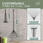 Telescopic Garden Leaf Rake-Garden & Outdoor-Pelle & Sol-DREIBACH