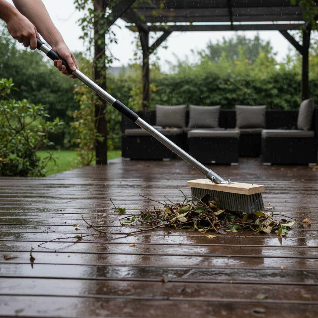 Telescopic Outdoor Cleaning Brush-Garden & Outdoor-Pelle & Sol-DREIBACH