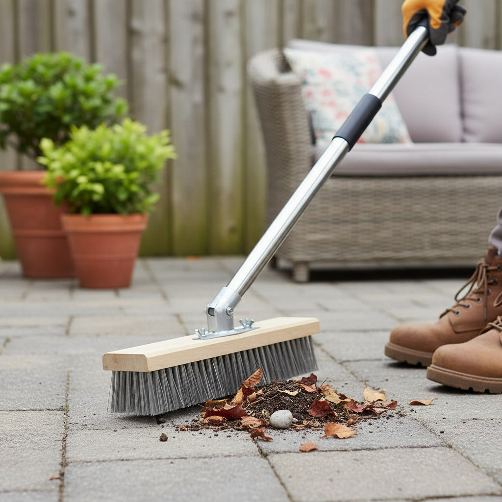 Telescopic Outdoor Cleaning Brush-Garden & Outdoor-Pelle & Sol-DREIBACH