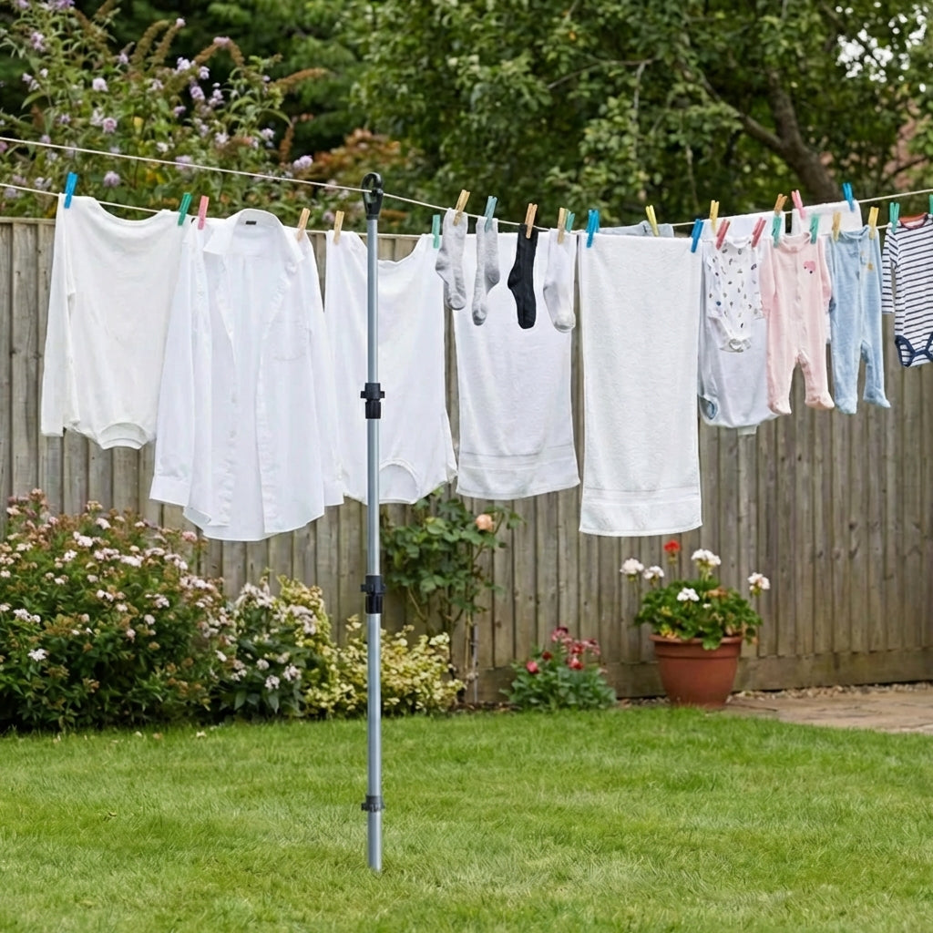 Telescopic Washing Line Pole