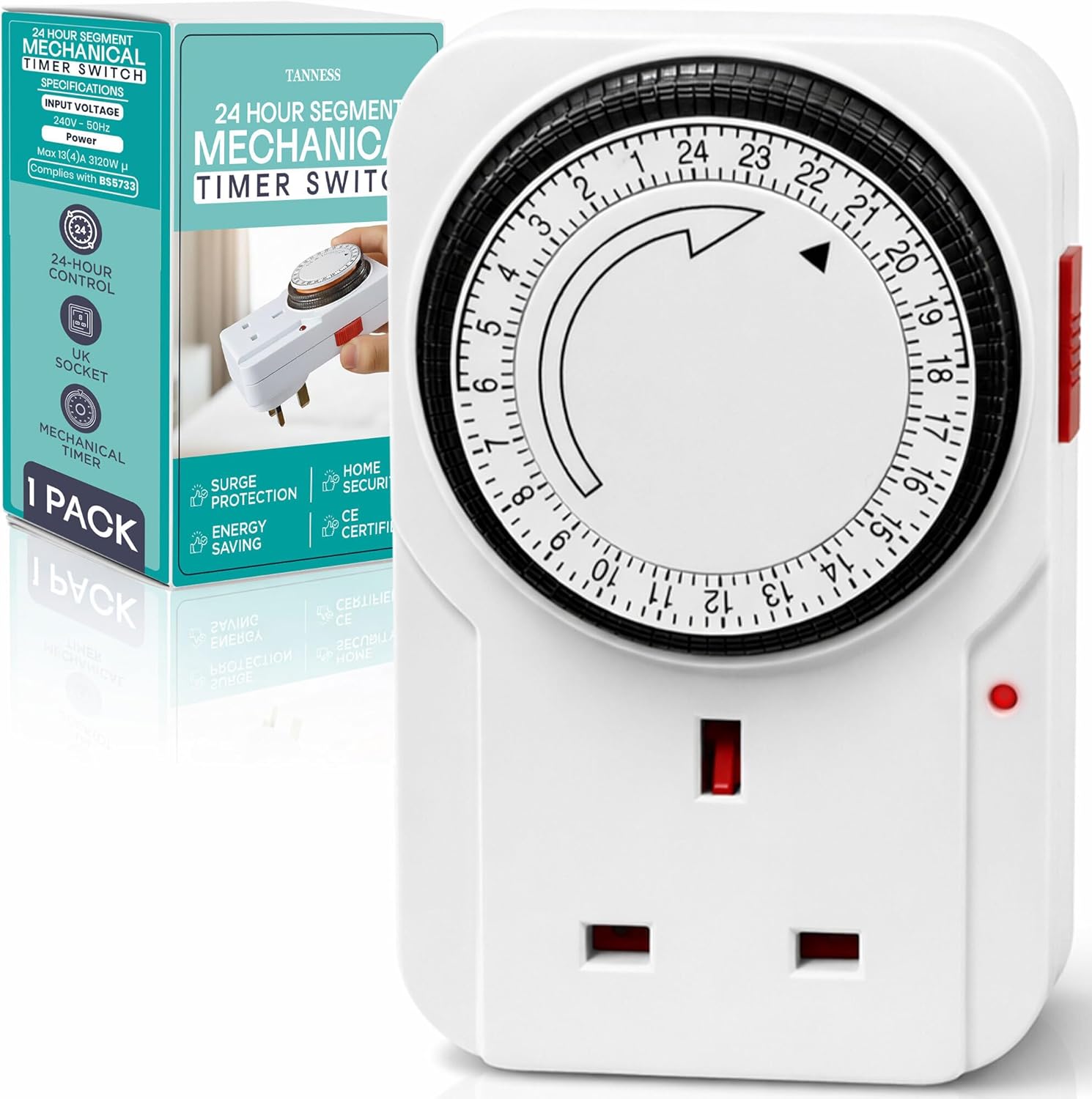 Timer Switch - 1 pack-TANNESS-1 Pack-DREIBACH