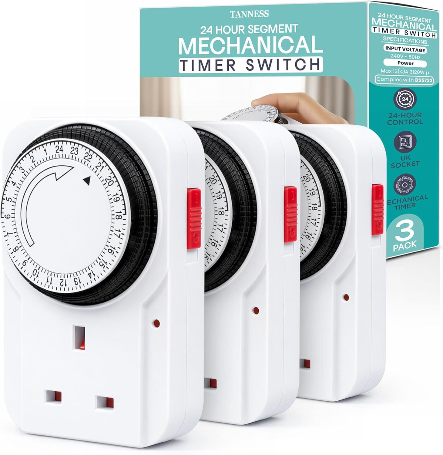 Timer Switch - 3 pack-TANNESS-DREIBACH