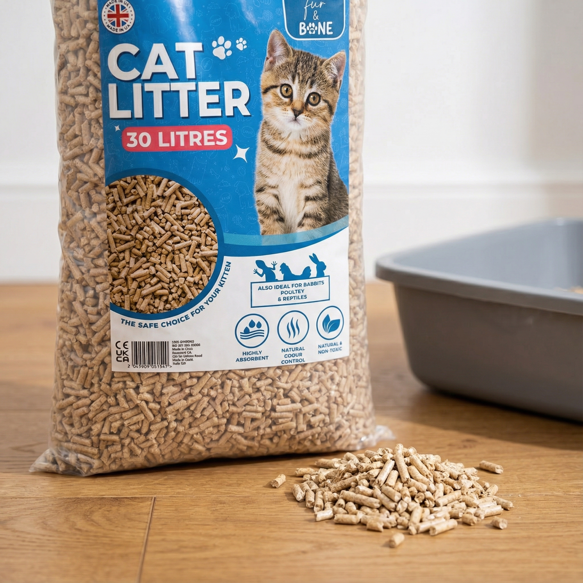 Ultra-Absorbent Wood Pellet Litter – DREIBACH