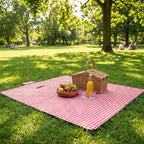 Waterproof Picnic Blanket-Garden & Outdoor-Pelle & Sol-Brown-DREIBACH