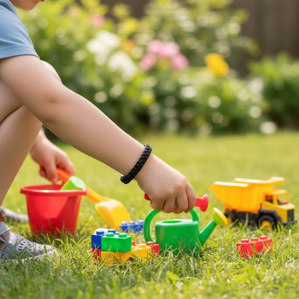 Woven Mosquito Repellent Bracelet-Health & Wellness-TANNESS-Black-DREIBACH