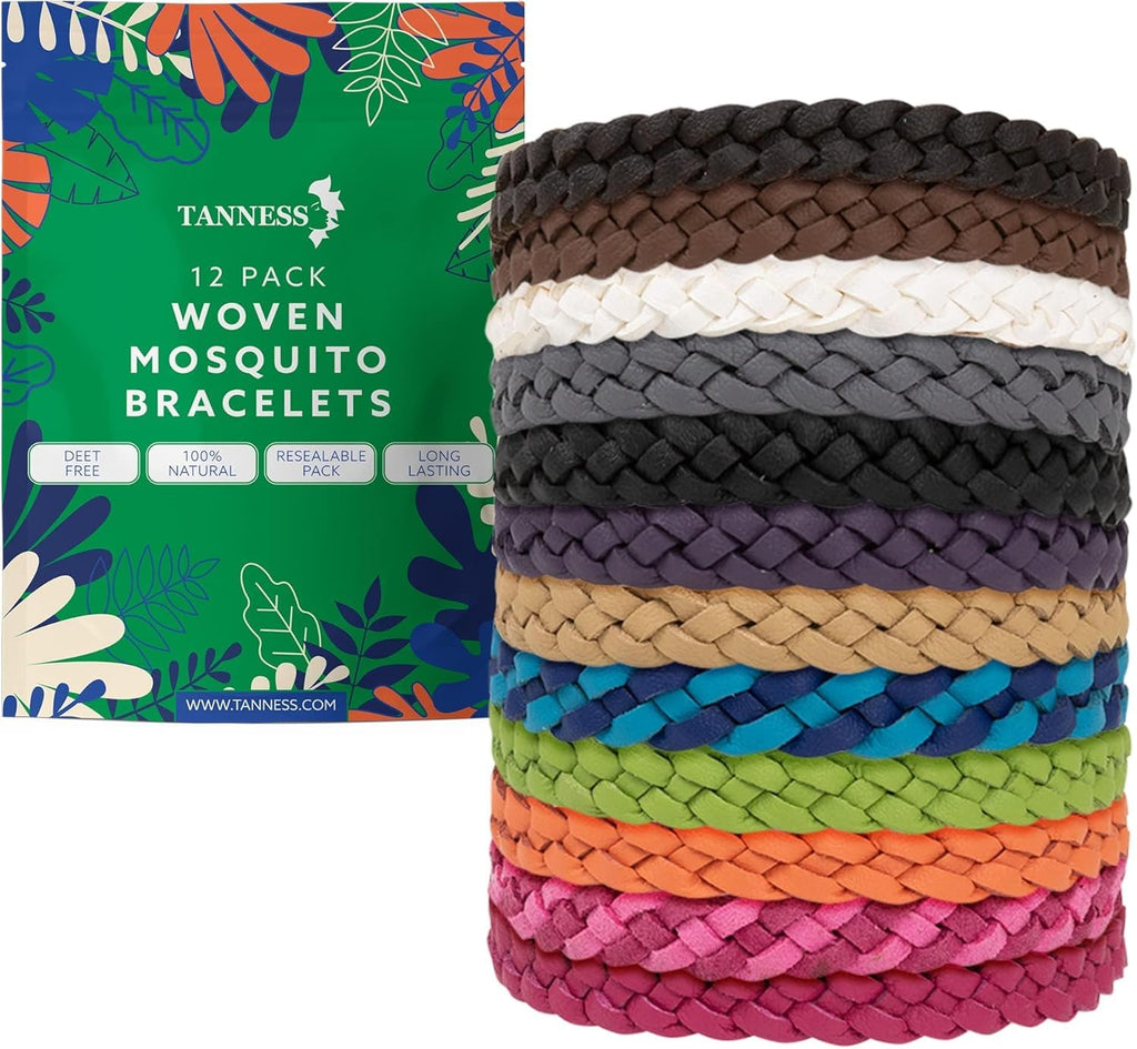 Woven Mosquito Repellent Bracelet-Health & Wellness-TANNESS-Multicolor-DREIBACH